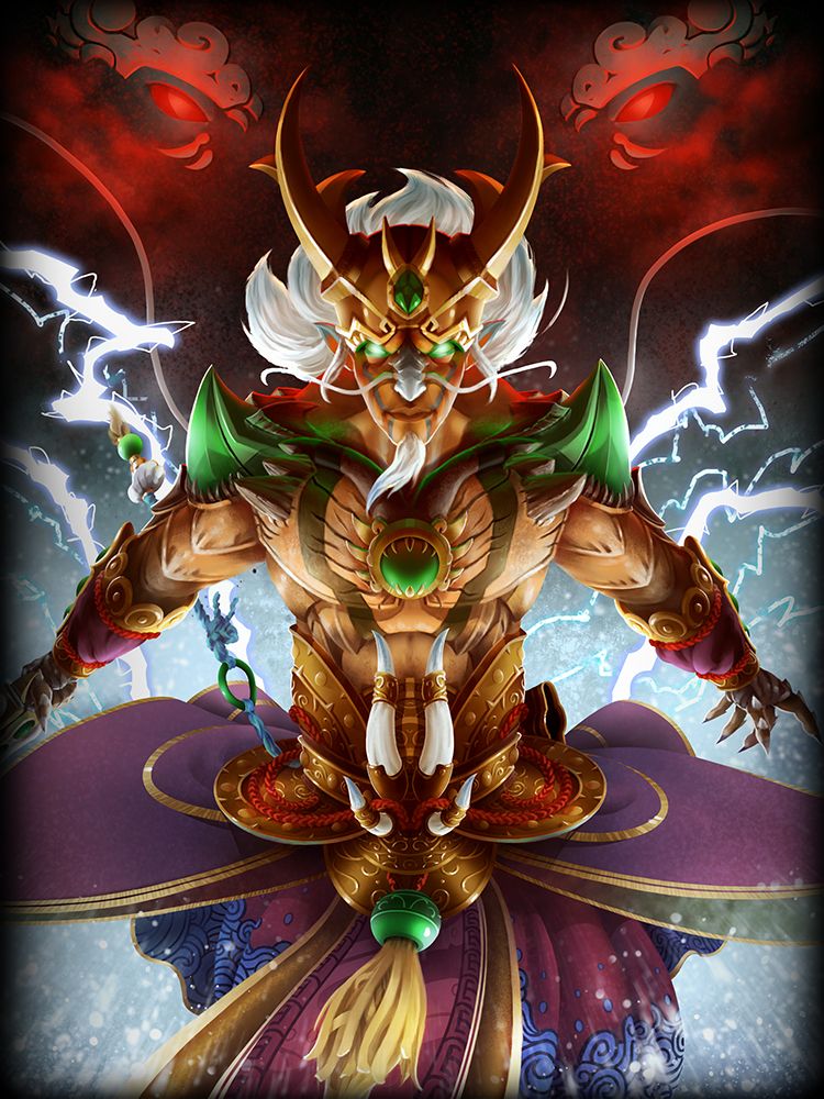 SMITE Free Ao Kuang and Dragon King Skin God Giveaway ...