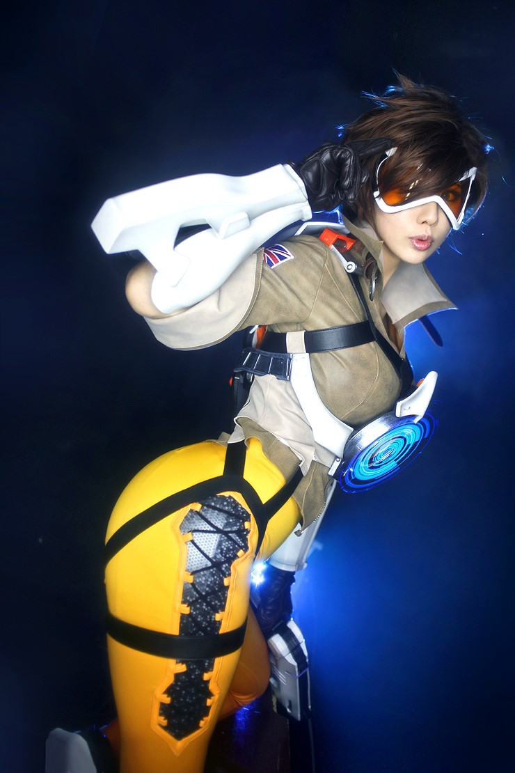 Cosplay hot tracer Overwatch Cosplay