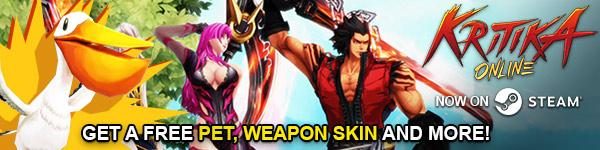 Kritika Online Free Steam Launch Package Giveaway