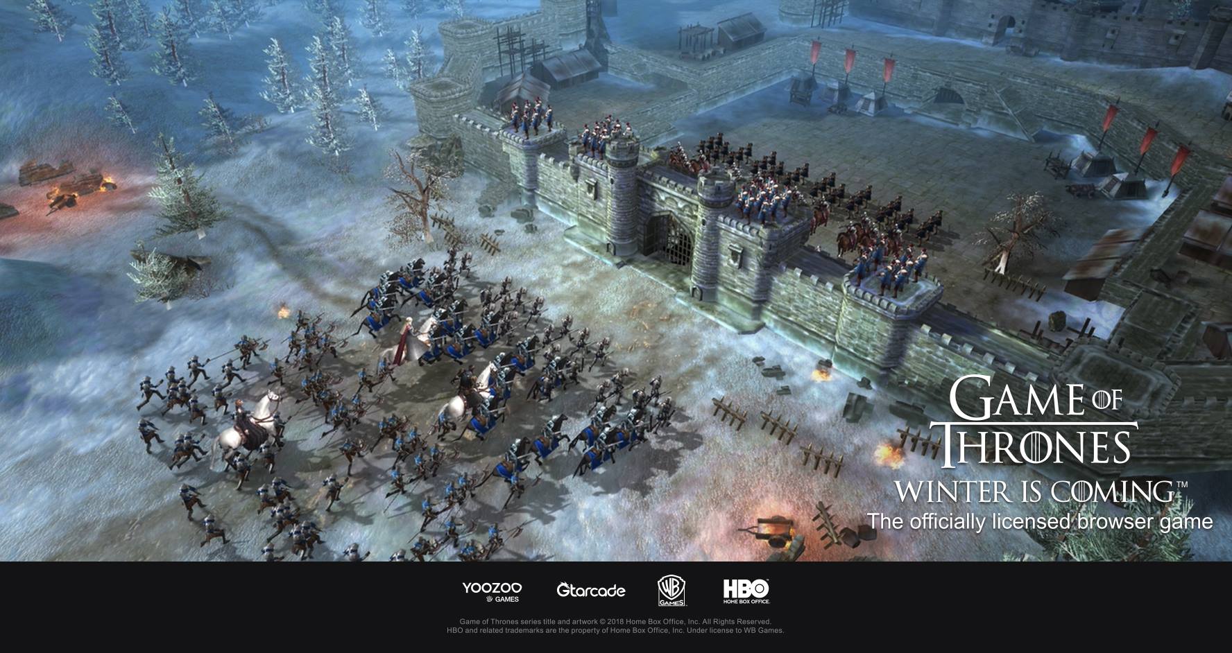 Game Of Thrones Winter Is Coming Browser Game