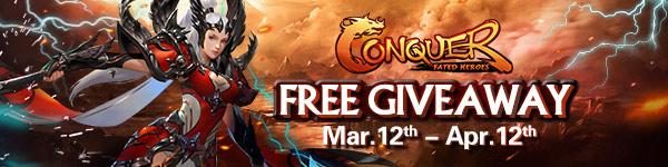 Conquer Online Free Gift Pack