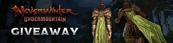 Neverwinter free Cloak of the Vine giveaway