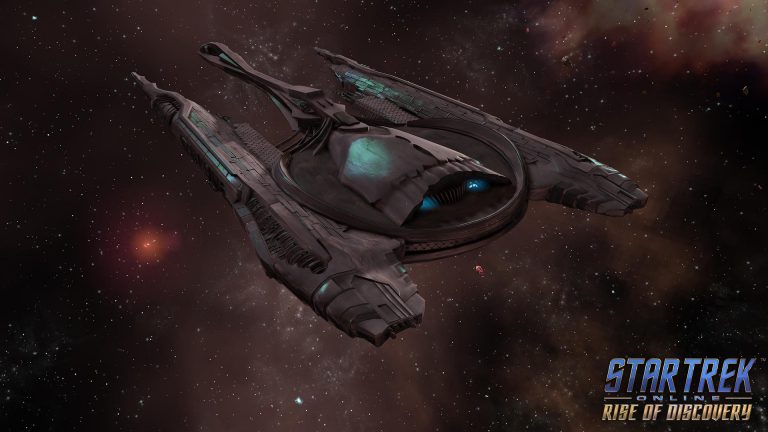 Discovery - Star Trek Online: Rise of Discovery Free Discovery Pack Giveaway (PC) Star-Trek-Online-Qoj-Command-Dreadnought-Cruiser-768x432