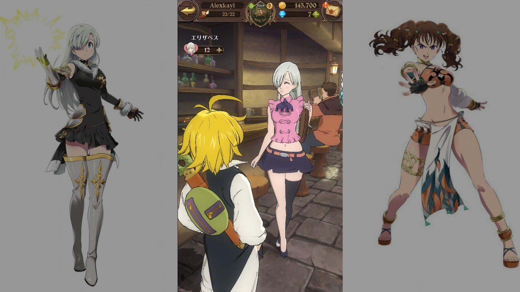 The Seven Deadly Sins Grand Cross First Impressions Anime RPG Tavern
