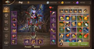 Heroes and Titans 2: Era of Legends PC MMORPG First Impressions Archer Inventory
