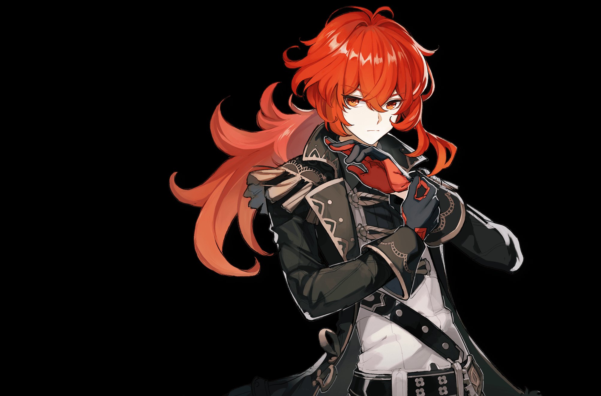 Genshin Impact Characters Male Red Hair