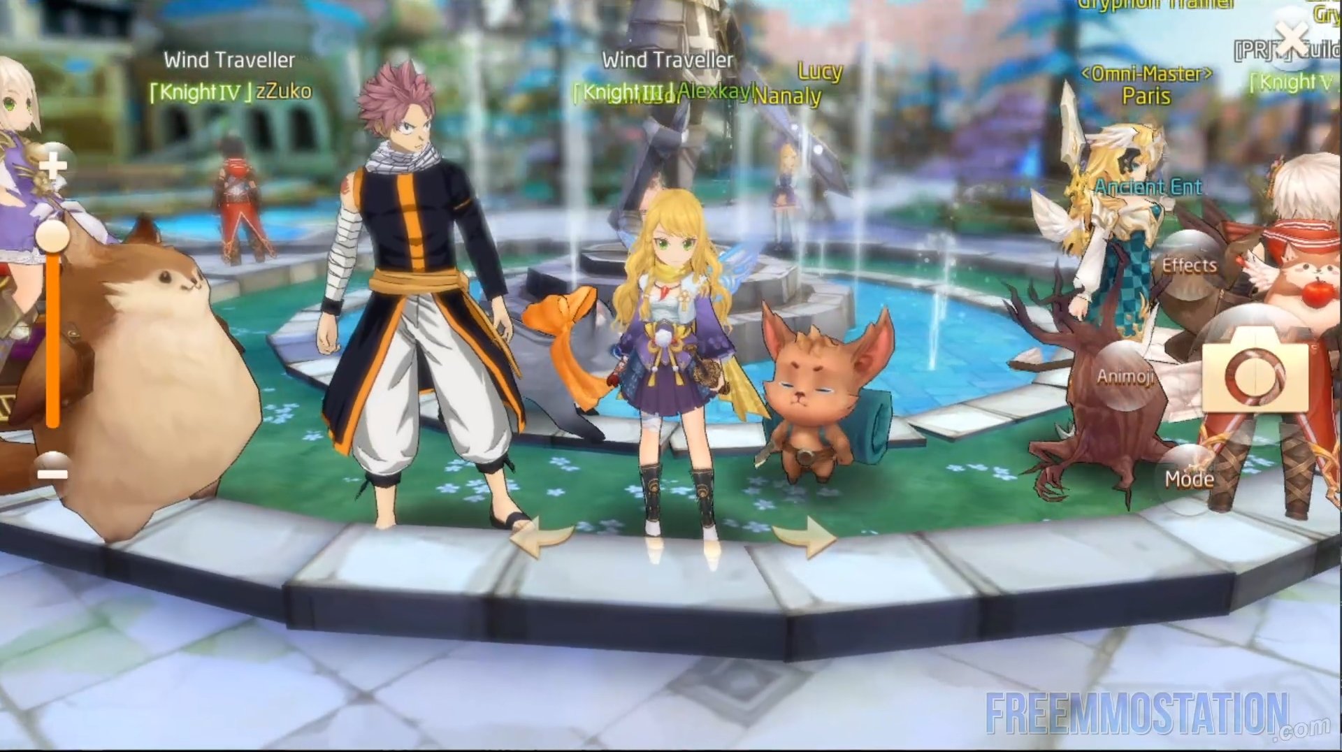 Tales of Wind crossover Fairy Tail Gameplay Impressions PC and Mobile anime   - 00001 - FreeMMOStation