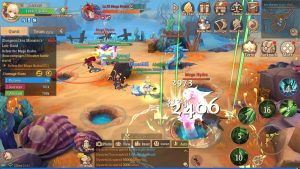 Stella Arcana English gameplay Sea Dungeon