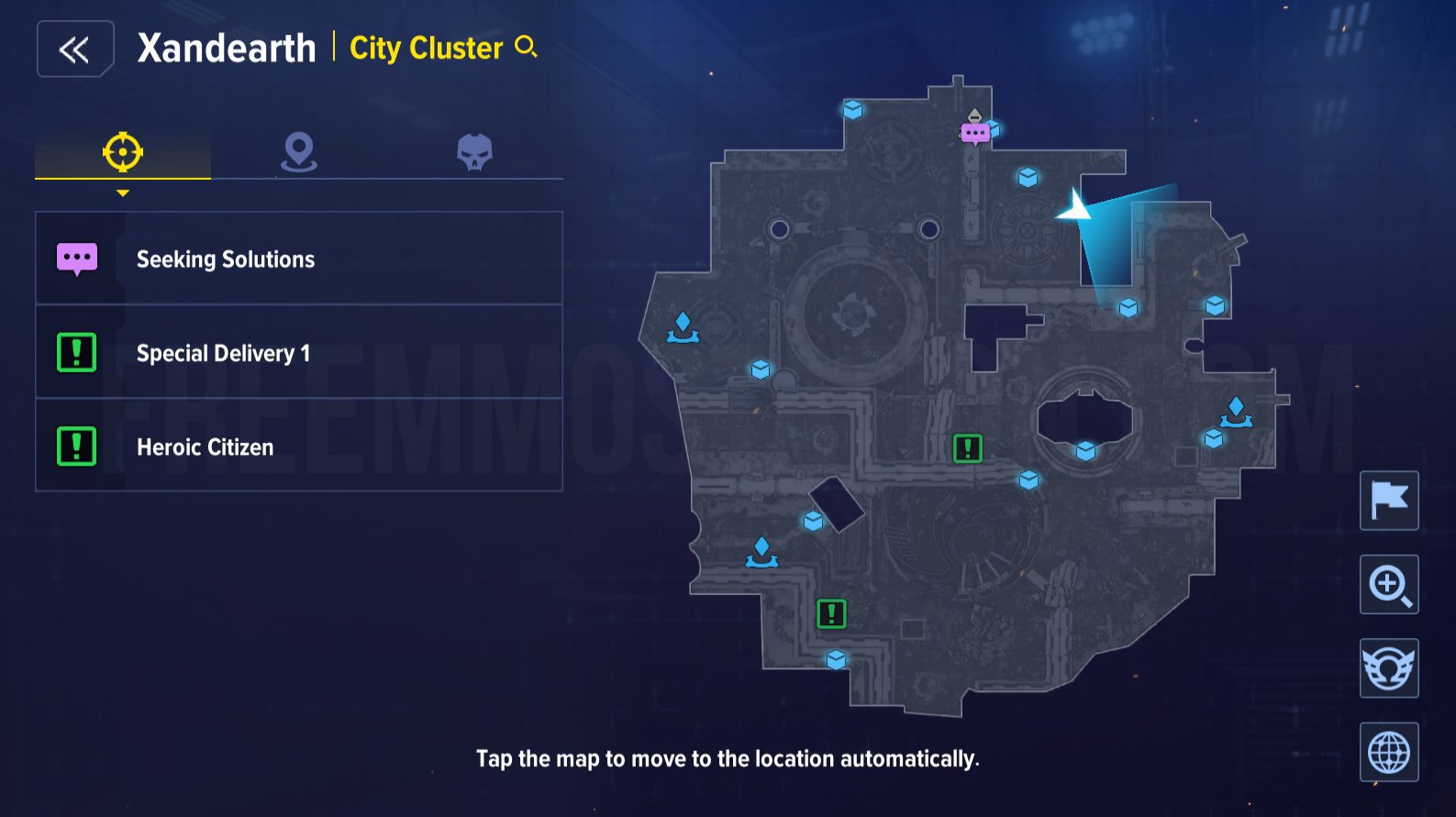 Xandearth City Cluster 11 collectibles