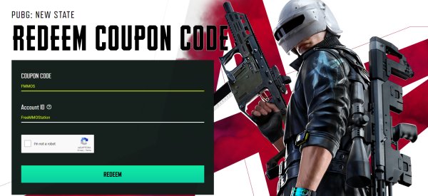 PUBG New State Coupon Code redeem