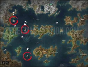 Lost Ark Ghost Ship Locations in World Map