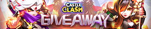 Castle Clash Free Gift Pack Giveaway Worth $350 (new players only)