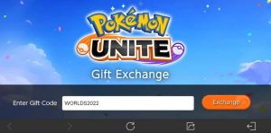 Pokemon Unite gift codes