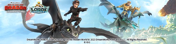 Lords Mobile x How to Train Your Dragon Free Gift Pack Giveaway