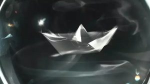 Reverse 1999 Chapter 4 Trivia Guide paper boat