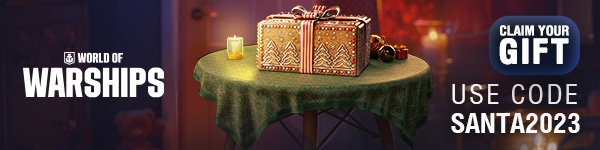 World of Warships Free Christmas Gift Pack Giveaway